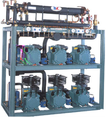 compressor bank with VFD